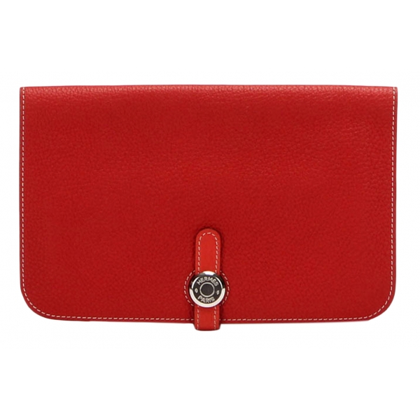Hermes, Bags, Hermes Authentic Dogon Combined Wallet Clutch