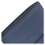 Hermès Vintage - Bearn Leather Card Holder - Blue - Leather Card Holder