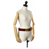 Hermès Vintage - Collier de Chien Belt - Oro Rosso - Cintura di pelle