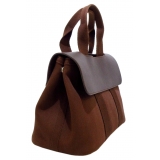 Hermès Vintage - Valparaiso Long PM - Brown - Leather Handbag