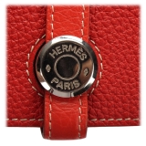 Hermès Vintage - Dogon Leather Long Wallet - Red - Leather Wallet