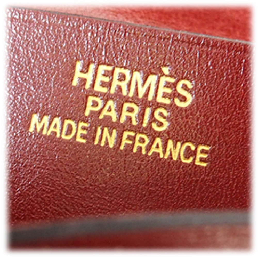HERMÈS Vintage Bearn Box Wallet - A Retro Tale
