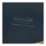 Hermès Vintage - Herbag Cabas MM - Blu Navy - Borsa in Tela
