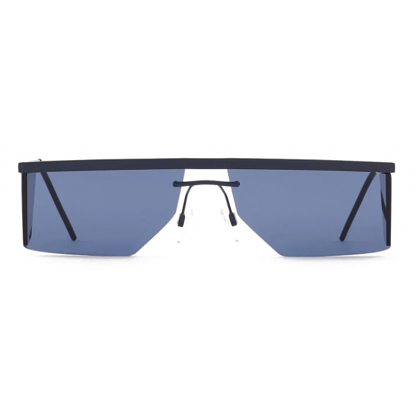 Giorgio Armani - Irregular Shape Men Sunglasses - Blue - Sunglasses - Giorgio Armani Eyewear