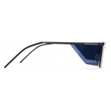 Giorgio Armani - Occhiali da Sole Uomo Forma Irregolare - Blu - Occhiali da Sole - Giorgio Armani Eyewear