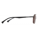 Giorgio Armani - Square Shape Men Sunglasses - Brown - Sunglasses - Giorgio Armani Eyewear