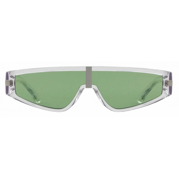 Giorgio Armani - Occhiali da Sole Uomo Forma Maschera - Verde - Occhiali da Sole - Giorgio Armani Eyewear