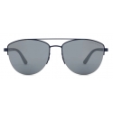 Giorgio Armani - Irregular Shape Men Sunglasses - Midnight Blue - Sunglasses - Giorgio Armani Eyewear