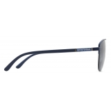 Giorgio Armani - Irregular Shape Men Sunglasses - Midnight Blue - Sunglasses - Giorgio Armani Eyewear
