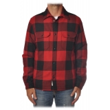 Woolrich - Shirt-Style Jacket in Check Pattern - Black/Red - Jacket - Luxury Exclusive Collection