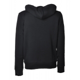 Woolrich - Hooded Sweatshirt with Zip - Blue - Luxury Exclusive Collection