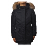 Woolrich - Jacket with Internal Padding and Hood - Blue - Jacket - Luxury Exclusive Collection