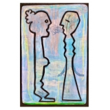 Exclusive Art - Gaspare Manos - Iron Couple Nº 1 - Installation