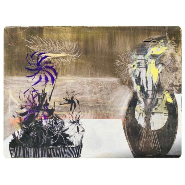 Exclusive Art - Gaspare Manos - NYSE Yellow Vase - Installazione