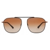 Giorgio Armani - Navigator Shape Men Sunglasses - Camel - Sunglasses - Giorgio Armani Eyewear