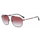 Giorgio Armani - Navigator Shape Men Sunglasses - Purple - Sunglasses - Giorgio Armani Eyewear