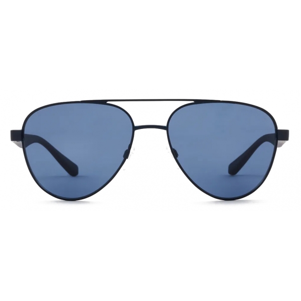 Giorgio Armani - Occhiali da Sole Uomo Forma Pilot - Blu - Occhiali da Sole - Giorgio Armani Eyewear