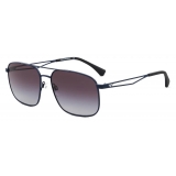 Giorgio Armani - Pilot Shape Men Sunglasses - Midnight Blue - Sunglasses - Giorgio Armani Eyewear