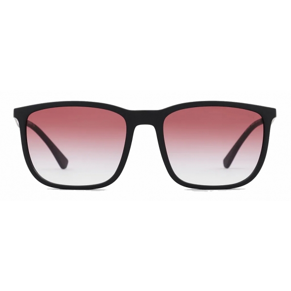 Giorgio Armani - Rectangular Shape Men Sunglasses - Purple - Sunglasses - Giorgio Armani Eyewear