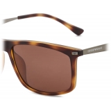 Giorgio Armani - Rectangular Shape Men Sunglasses - Brown - Sunglasses - Giorgio Armani Eyewear