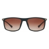 Giorgio Armani - Occhiali da Sole Uomo Forma Rettangolare - Marrone - Occhiali da Sole - Giorgio Armani Eyewear