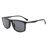 Giorgio Armani - Rectangular Shape Men Sunglasses - Anthracite - Sunglasses - Giorgio Armani Eyewear