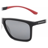 Giorgio Armani - Rectangular Shape Men Sunglasses - Anthracite - Sunglasses - Giorgio Armani Eyewear