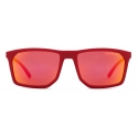 Giorgio Armani - Square Shape Men Sunglasses - Red - Sunglasses - Giorgio Armani Eyewear