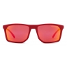 Giorgio Armani - Square Shape Men Sunglasses - Red - Sunglasses - Giorgio Armani Eyewear