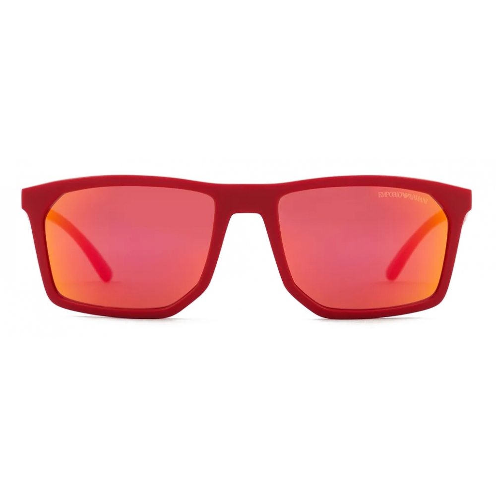 Giorgio Armani - Square Shape Men Sunglasses - Red - Sunglasses - Giorgio  Armani Eyewear - Avvenice