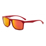 Giorgio Armani - Square Shape Men Sunglasses - Red - Sunglasses - Giorgio Armani Eyewear