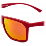 Giorgio Armani - Occhiali da Sole Uomo Forma Squadrata - Rosso - Occhiali da Sole - Giorgio Armani Eyewear