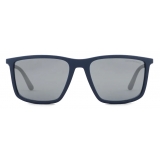 Giorgio Armani - Occhiali da Sole Uomo Forma Squadrata - Blu Navy - Occhiali da Sole - Giorgio Armani Eyewear