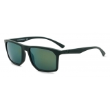 Giorgio Armani - Occhiali da Sole Uomo Forma Squadrata - Verde - Occhiali da Sole - Giorgio Armani Eyewear