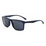 Giorgio Armani - Occhiali da Sole Uomo Forma Squadrata - Blu Navy - Occhiali da Sole - Giorgio Armani Eyewear