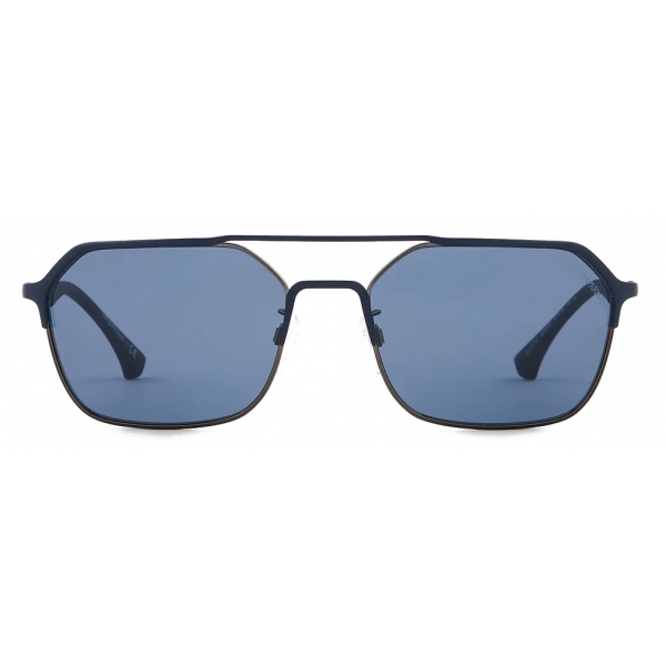Giorgio Armani - Square Shape Men Sunglasses - Blue - Sunglasses - Giorgio Armani Eyewear