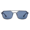 Giorgio Armani - Occhiali da Sole Uomo Forma Squadrata - Blu - Occhiali da Sole - Giorgio Armani Eyewear