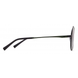 Giorgio Armani - Round Shape Men Sunglasses - Green - Sunglasses - Giorgio Armani Eyewear
