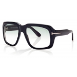 Tom Ford - Bailey Sunglasses - Occhiali da Sole Quadrati - Nero Lucido - FT0885 - Occhiali da Sole - Tom Ford Eyewear