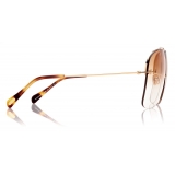 Tom Ford - Mackenzie Sunglasses - Pilot Sunglasses - Gold - FT0883 - Sunglasses - Tom Ford Eyewear