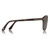 Tom Ford - Jasper Sunglasses - Square Sunglasses - Vintage Havana - FT0835  - Sunglasses - Tom Ford Eyewear - Avvenice