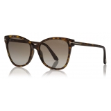 Tom Ford - Ani Sunglasses - Cat-Eye Sunglasses - Dark Havana - FT0844 - Sunglasses - Tom Ford Eyewear