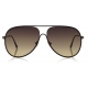 Tom Ford - Alec Sunglasses - Pilot Sunglasses - Black - FT0824 - Sunglasses - Tom Ford Eyewear