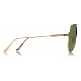 Tom Ford - Alec Sunglasses - Pilot Sunglasses - Deep Gold - FT0824 - Sunglasses - Tom Ford Eyewear