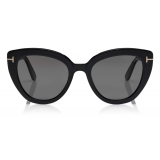 Tom Ford - Izzi Sunglasses - Cat-Eye Sunglasses - Black - FT0845 - Sunglasses - Tom Ford Eyewear