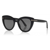 Tom Ford - Izzi Sunglasses - Cat-Eye Sunglasses - Black - FT0845 - Sunglasses - Tom Ford Eyewear