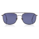 Tom Ford - Jake Sunglasses - Occhiali da Sole Quadrati - Rutenio Leggero - FT0827 - Occhiali da Sole - Tom Ford Eyewear