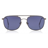 Tom Ford - Jake Sunglasses - Occhiali da Sole Quadrati - Rutenio Leggero - FT0827 - Occhiali da Sole - Tom Ford Eyewear