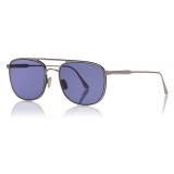 Tom Ford - Jake Sunglasses - Occhiali da Sole Quadrati - Rutenio Leggero - FT0827 - Occhiali da Sole - Tom Ford Eyewear