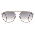 Tom Ford - Jake Sunglasses - Square Sunglasses - Gold - FT0827 - Sunglasses - Tom Ford Eyewear